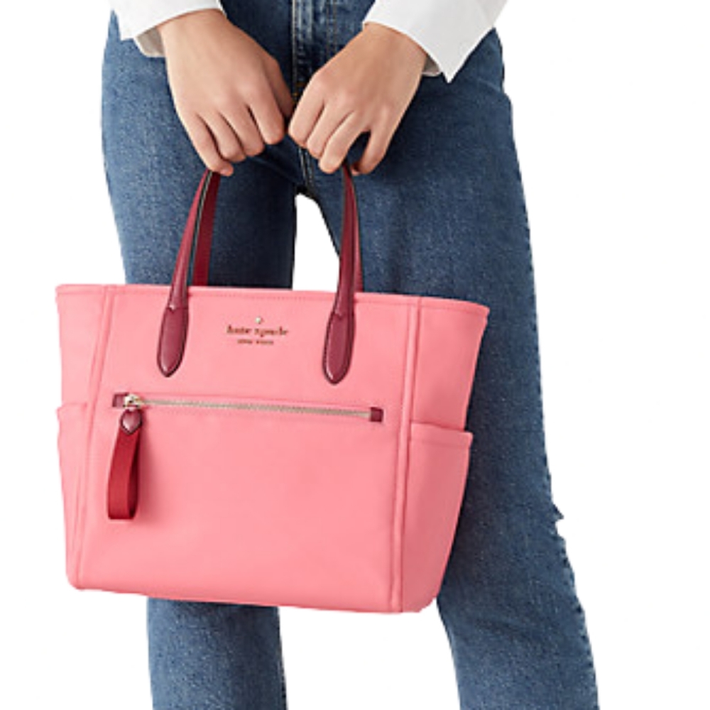 Kate spade deep dahli Chelsea med satchel bag purse NWT - Picture 1 of 7